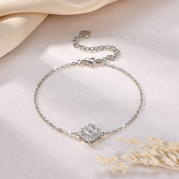 Parure Éclat de Chance en moissanite  