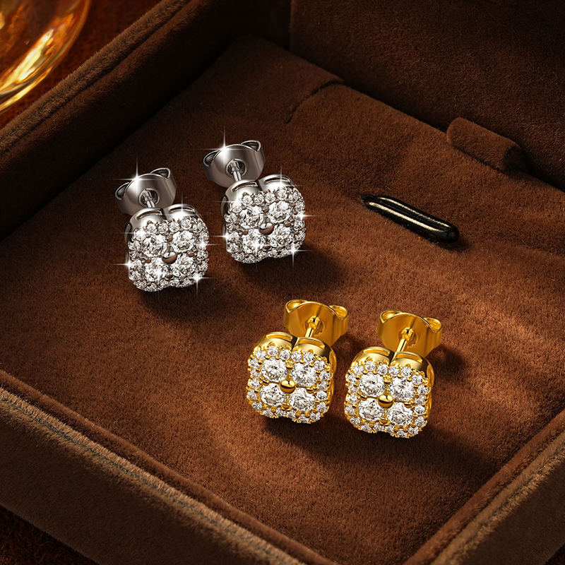 Parure Éclat de Chance en moissanite  